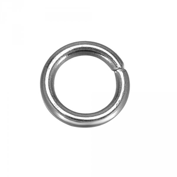 10 Anneaux de jonction ouvert 05 mm Inoxydable 01-02