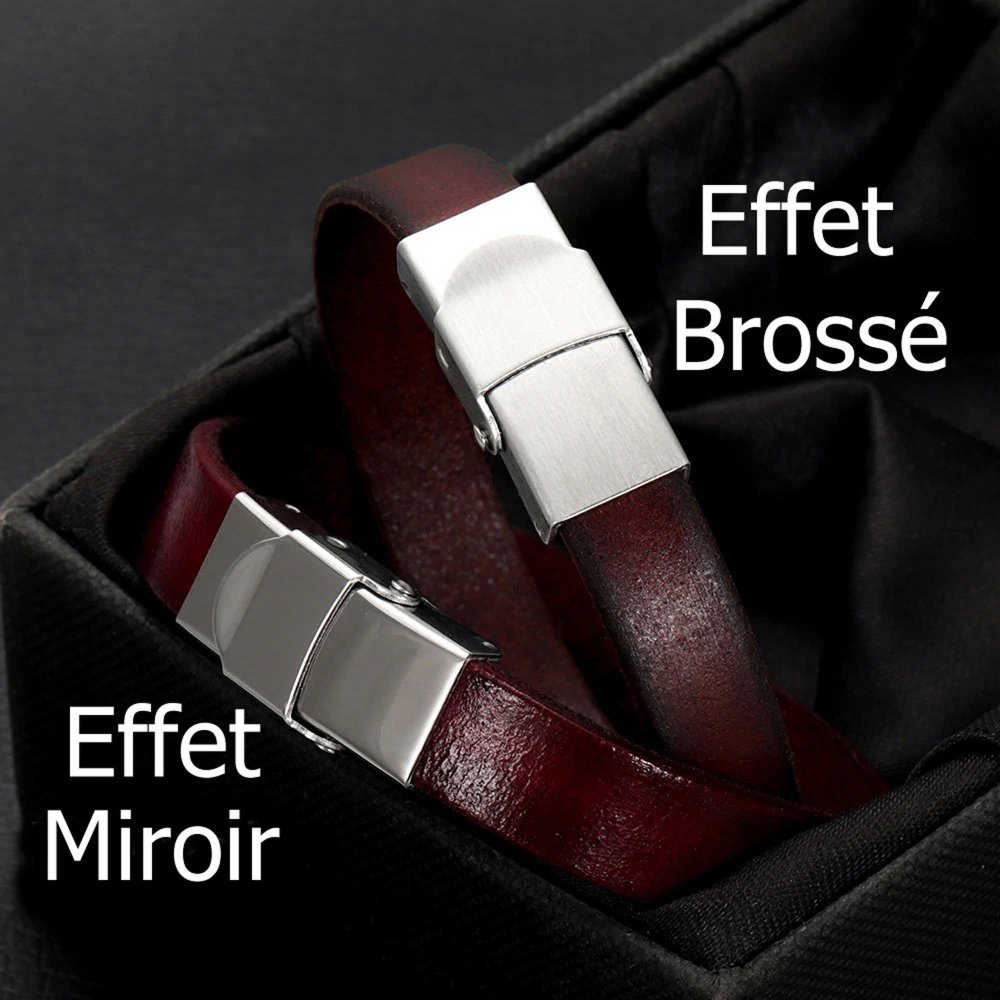 10 Leren slotjes van 10 mm breed