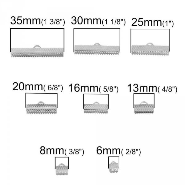 160 Sluitingen 06 tot 35 mm Zilver