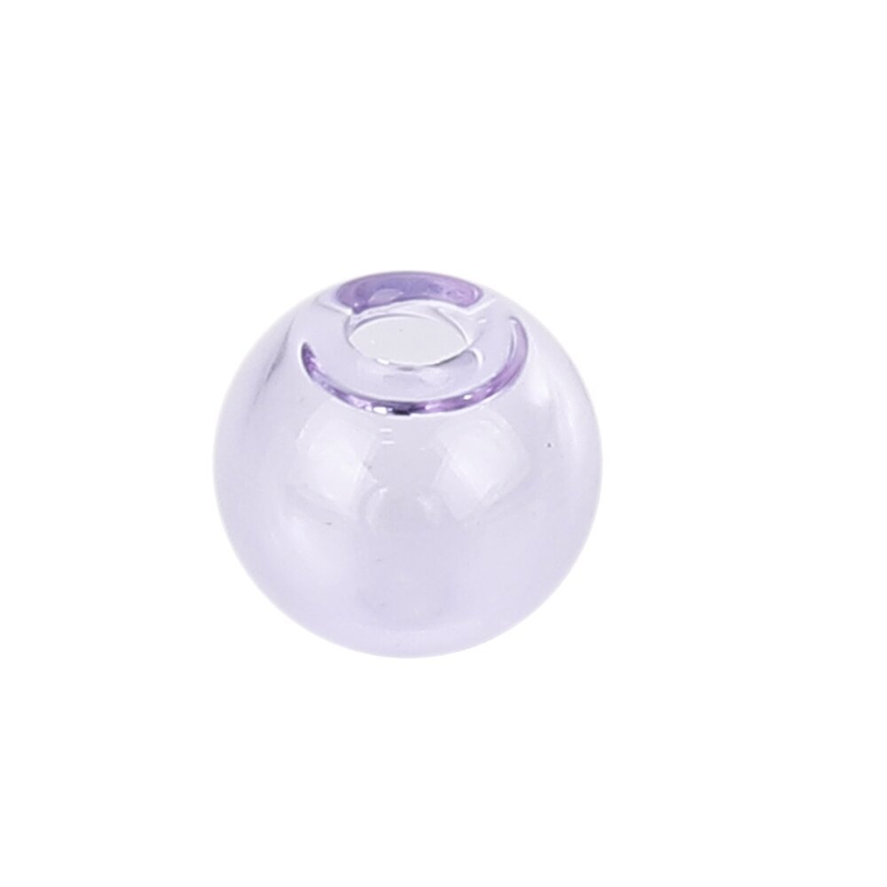 1 Ronde glazen bol om 20mm Paars te vullen