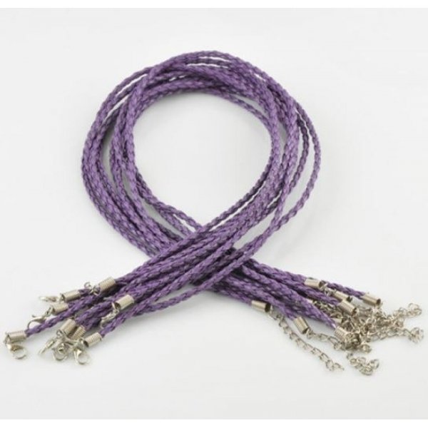 1 Gevlochten koord N&deg;07 - Kraagsteun 3 mm diameter