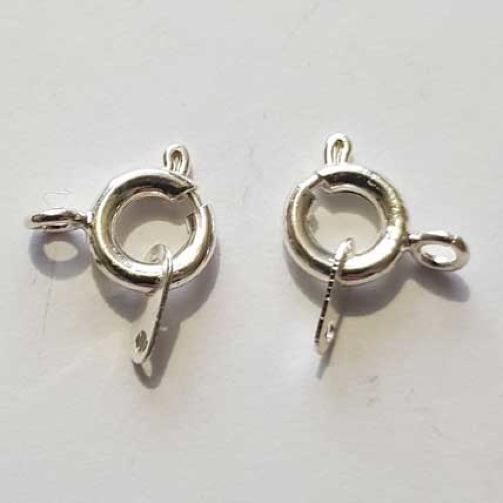 1 Karabijnhaaksluiting 09 mm rond 01