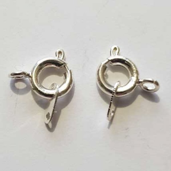 1 Karabijnhaaksluiting 09 mm rond 01