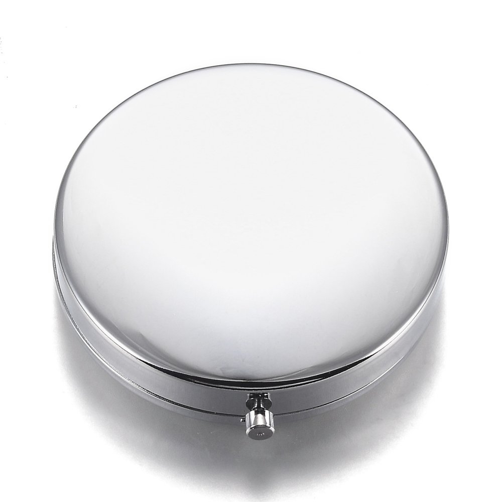 1 te personaliseren pillendoosje Zilver N°02