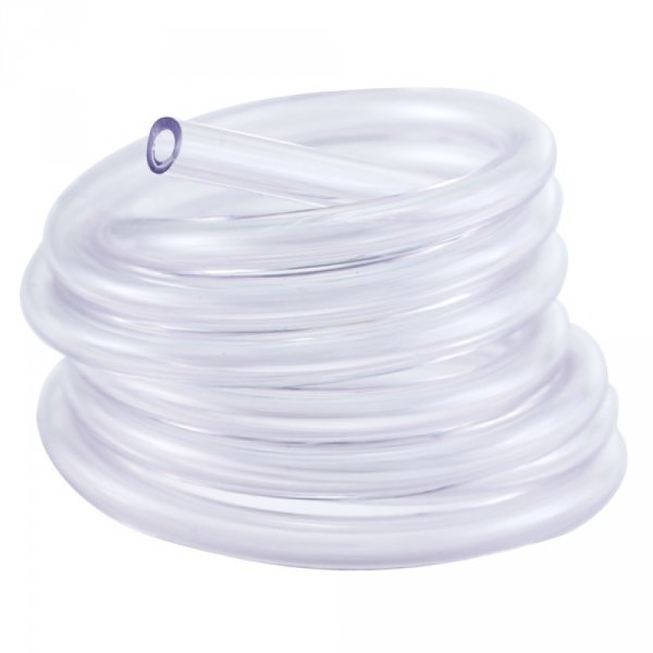 1 meter Pvc hol koord 3 mm transparant