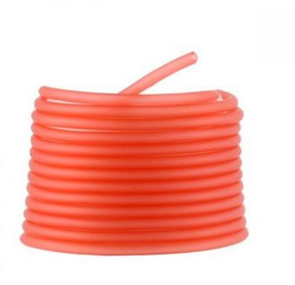 1 meter Pvc Holle Koord 3 mm Lichtrood