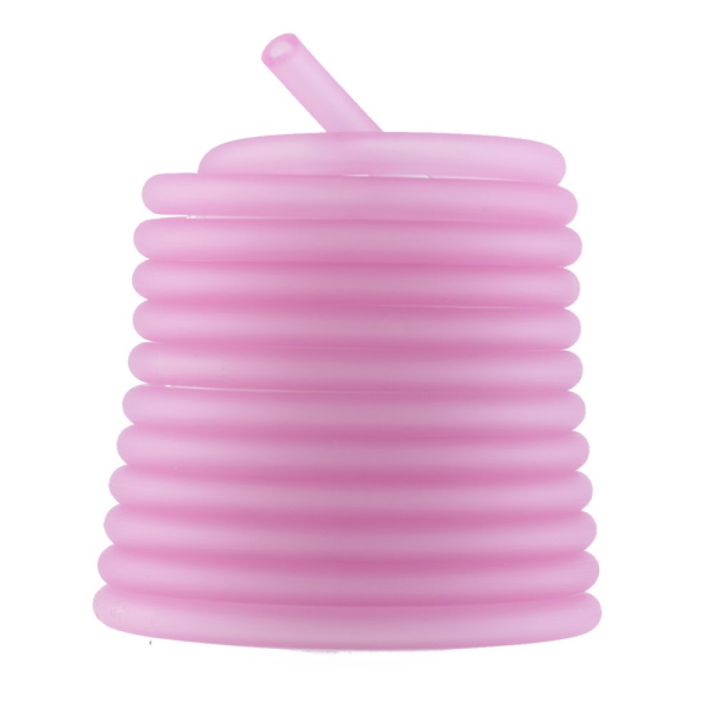 1 meter Pvc Holle Koord 5 mm Violet Roze