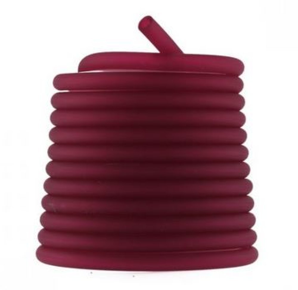 1 meter Pvc Holle Koord 6,5 mm Fushia Donker