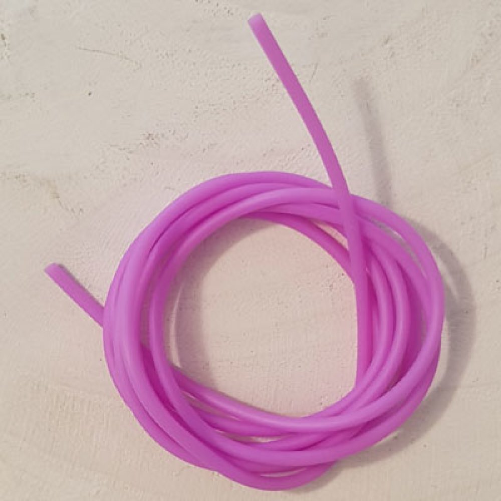 1 meter 2 mm Parma hol pvc koord.