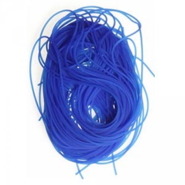 1 meter 1,5 mm PVC draad Medium Blauw.