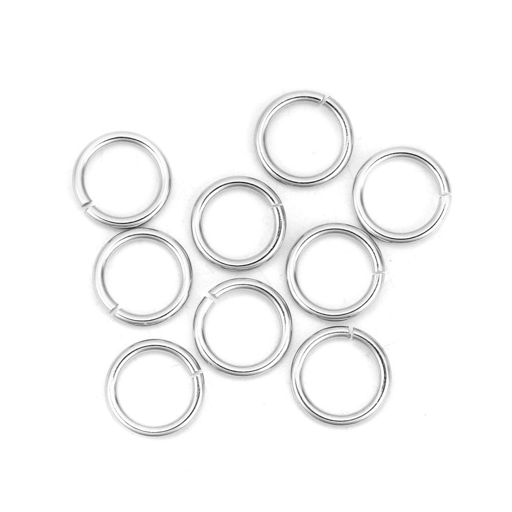 20 Open verbindingsringen 11 mm roestvrij