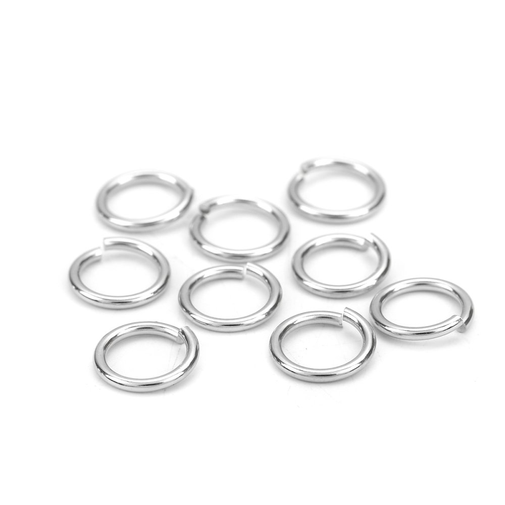 20 Open verbindingsringen 11 mm roestvrij