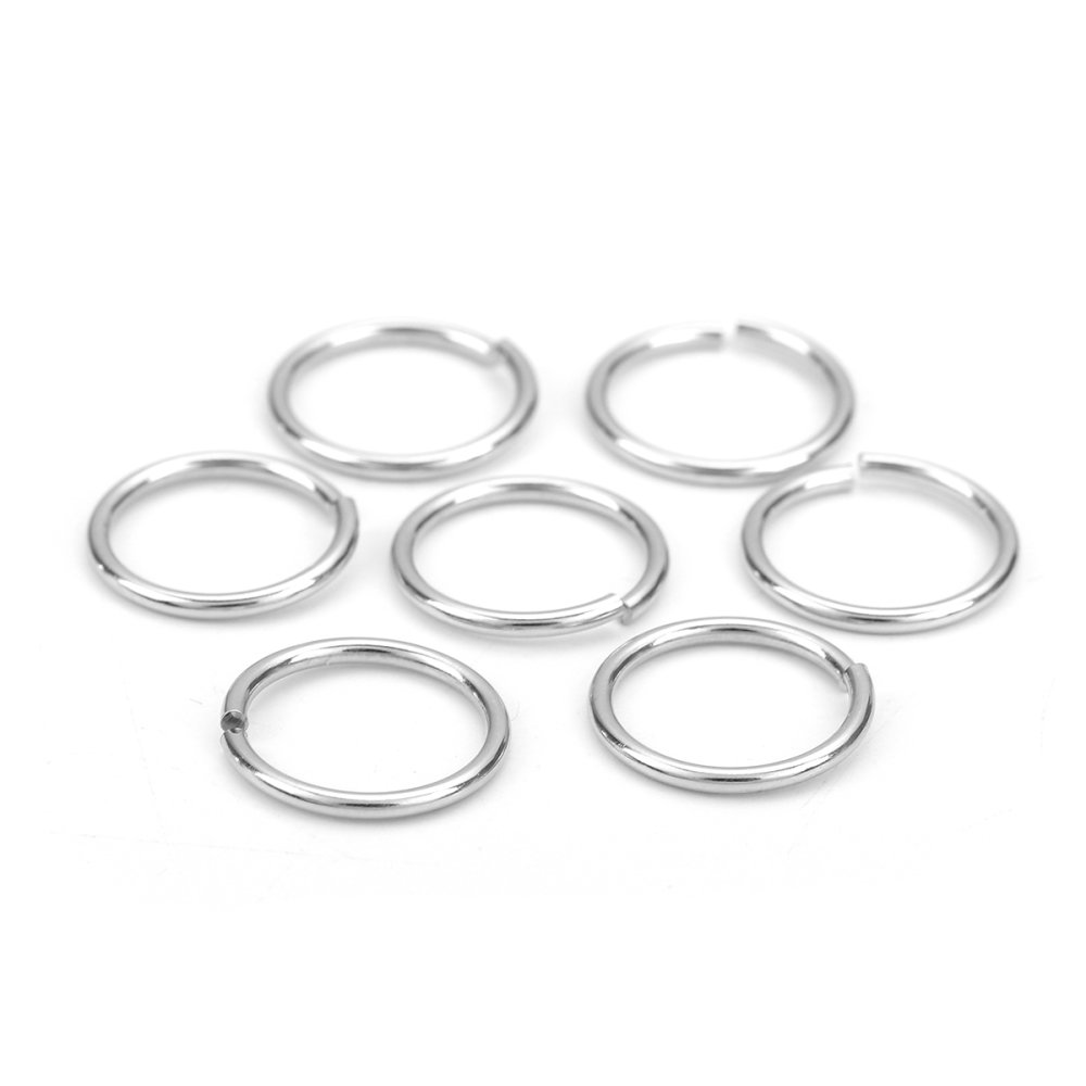 20 Open verbindingsringen 15 mm roestvrij