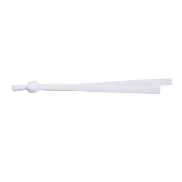 20 Witte Elastische Koordbanden met Verstelbare Gesp voor Masker.