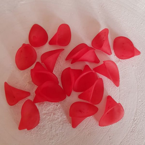 20 Bloemen Arums Rood Klein Model