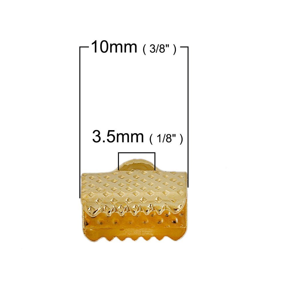 250 Sluitingen 10 x 8mm Gemengd
