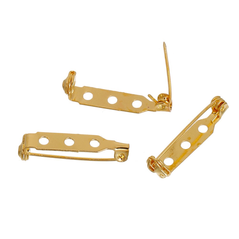 30 Spindelsteunen 27mm N°01 Goud