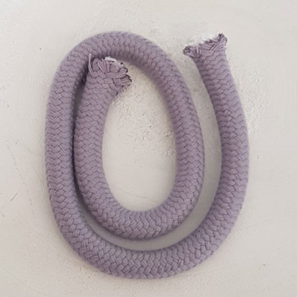 40 cm klimtouw rond 10 mm Grijs