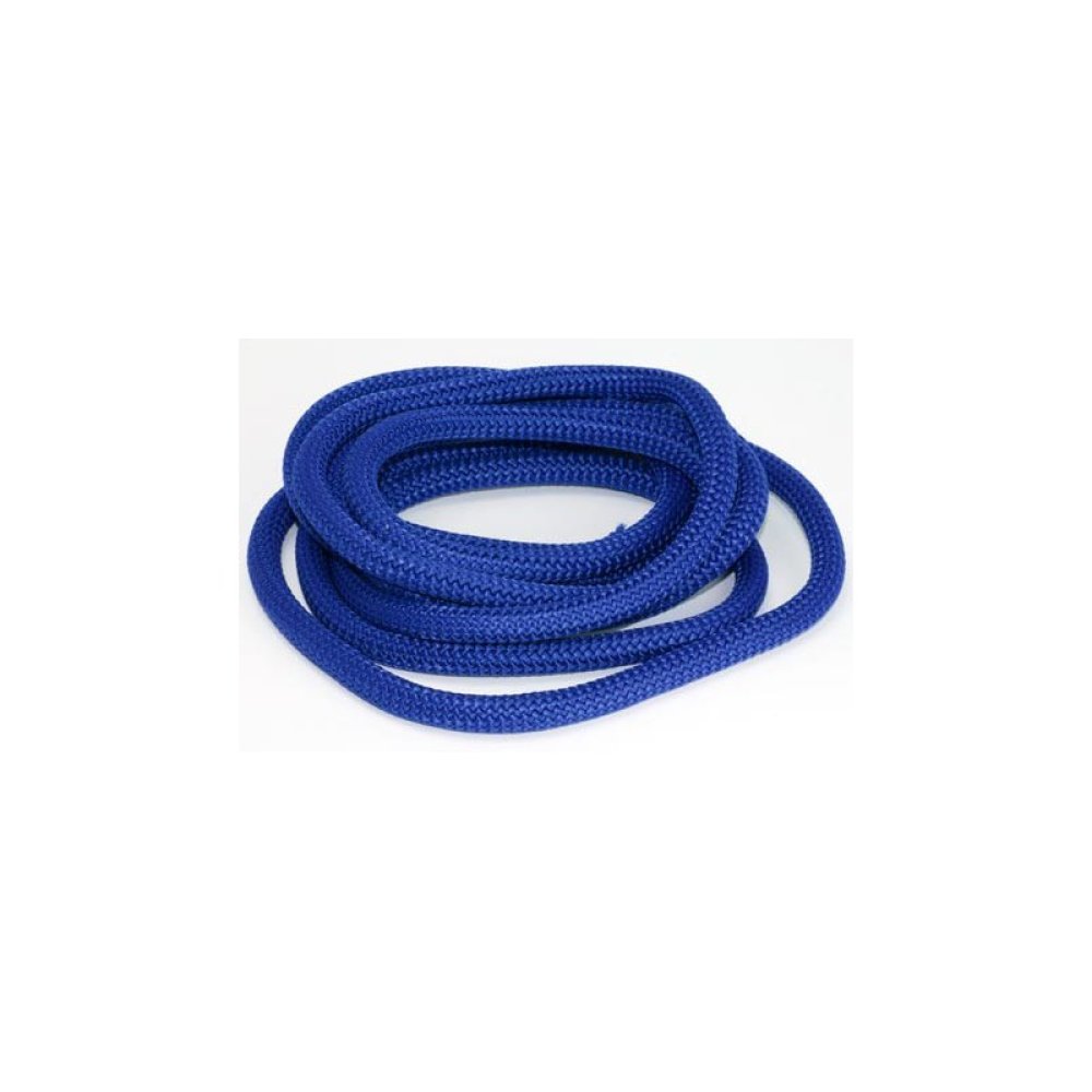 40 cm klimtouw rond 10 mm Blue Electric