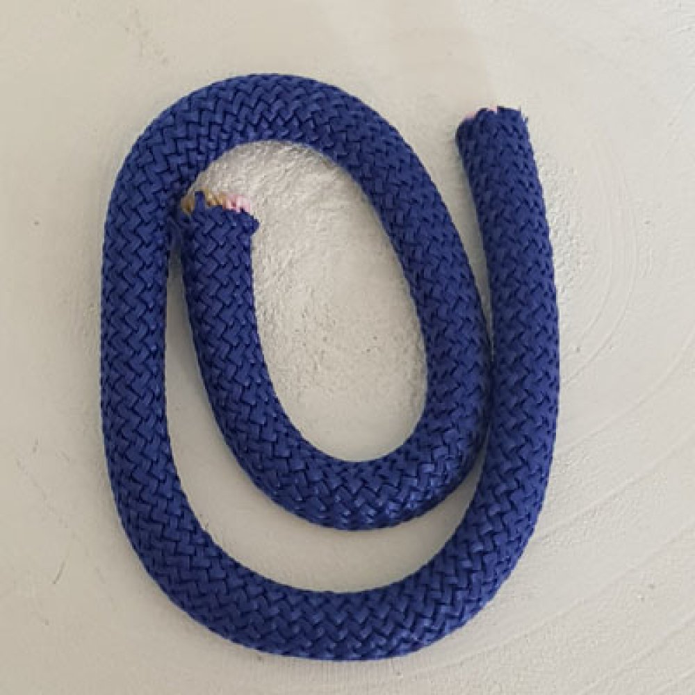 40 cm klimtouw rond 10 mm Blauw