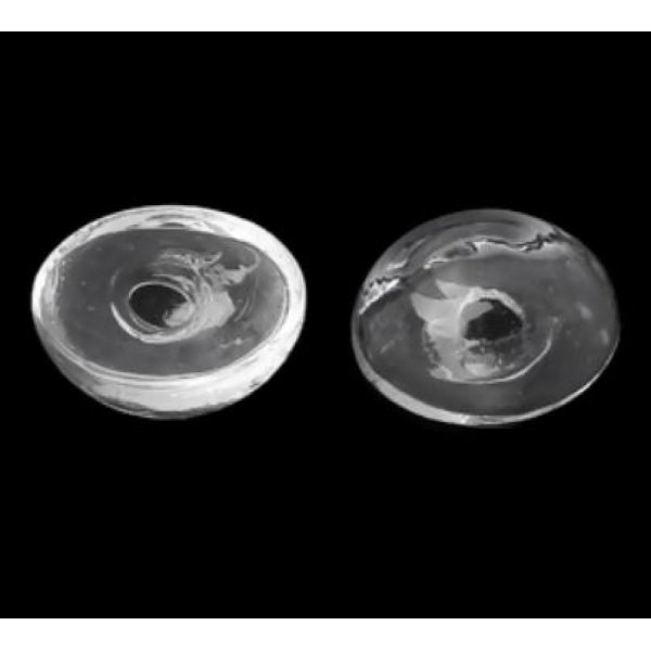 5 Ovale glazen bollen om te vullen