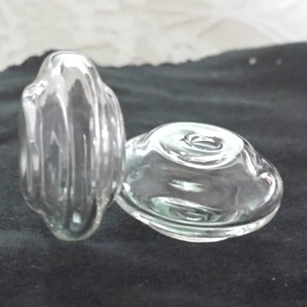 5 glazen bollen Plaat N°06 om te vullen
