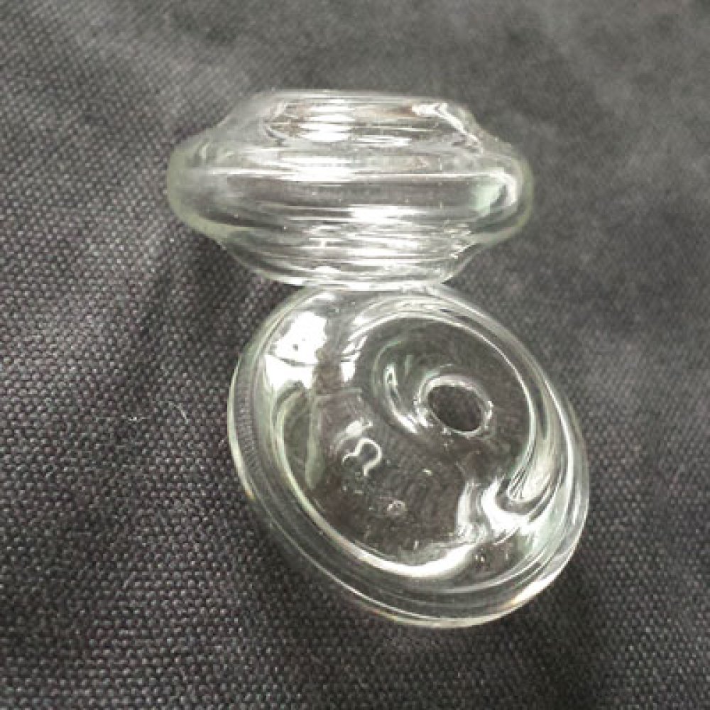 5 glazen bollen Plaat N°06 om te vullen