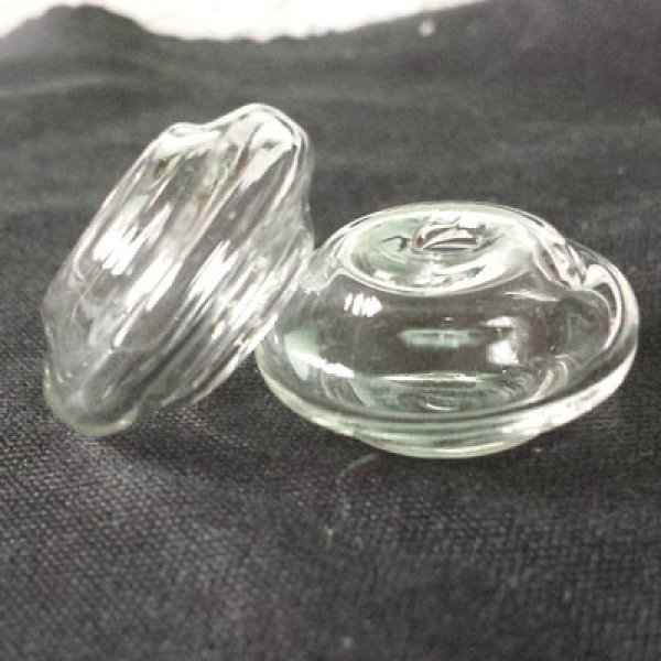 5 glazen bollen Plaat N&deg;06 om te vullen