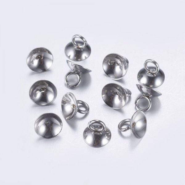 5 Ronde glazen schaal voor ballen N&deg;02.