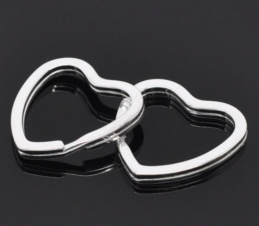 Hartvormige sleutelhanger 31 x 31 mm