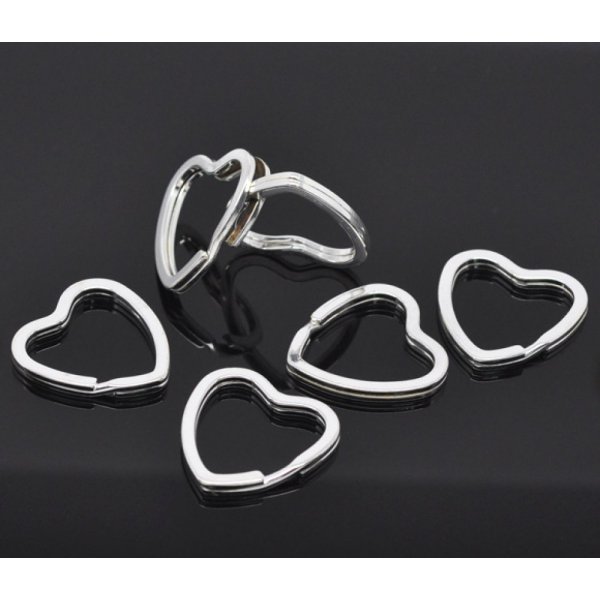 Hartvormige sleutelhanger 31 x 31 mm