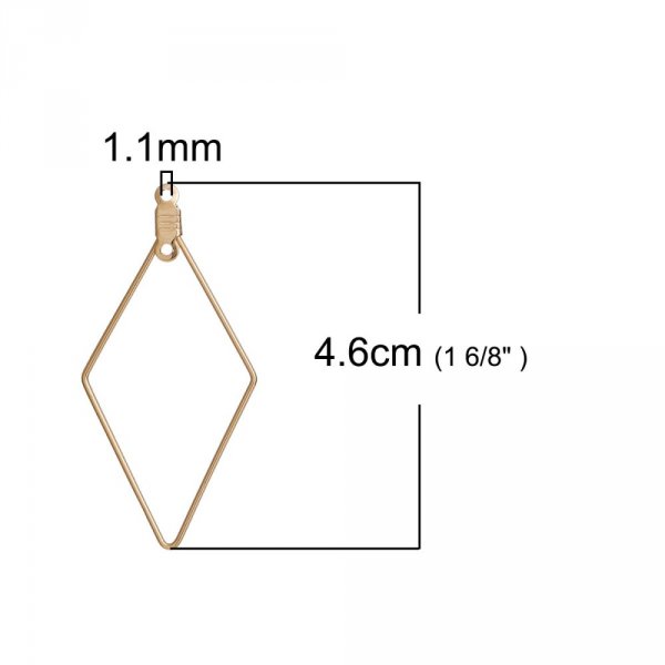 Diamant Primer Gouden Oorbelhouder N&deg;01 x 1 stuk
