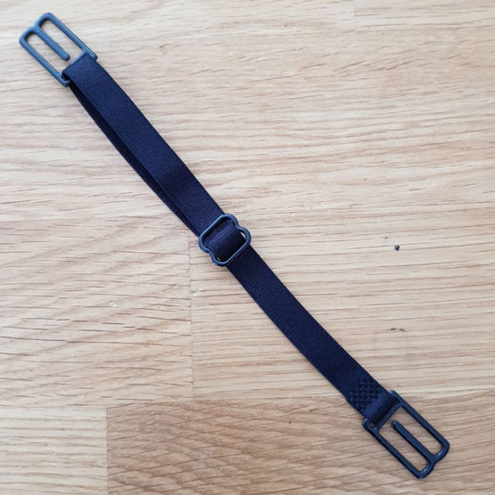 Elastische band 10 Verstelbare maskerverlengingen oorhaak Zwarte maskerverlenging