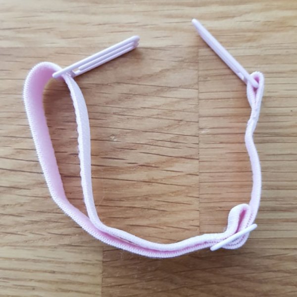 Elastische band 10 Verstelbare maskeruitbreidingen oorhaak Wit