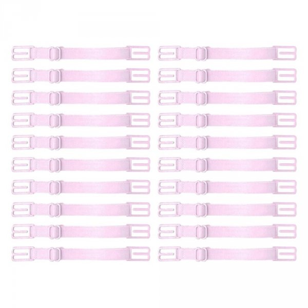 Elastische band 20 Verstelbare maskeruitbreidingen oorhaak Wit