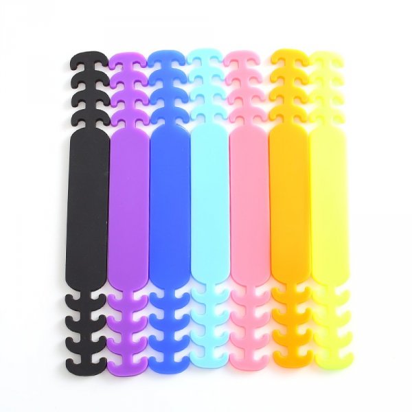 Elastische band 5 Verstelbare oorbeschermers voor masker Geel