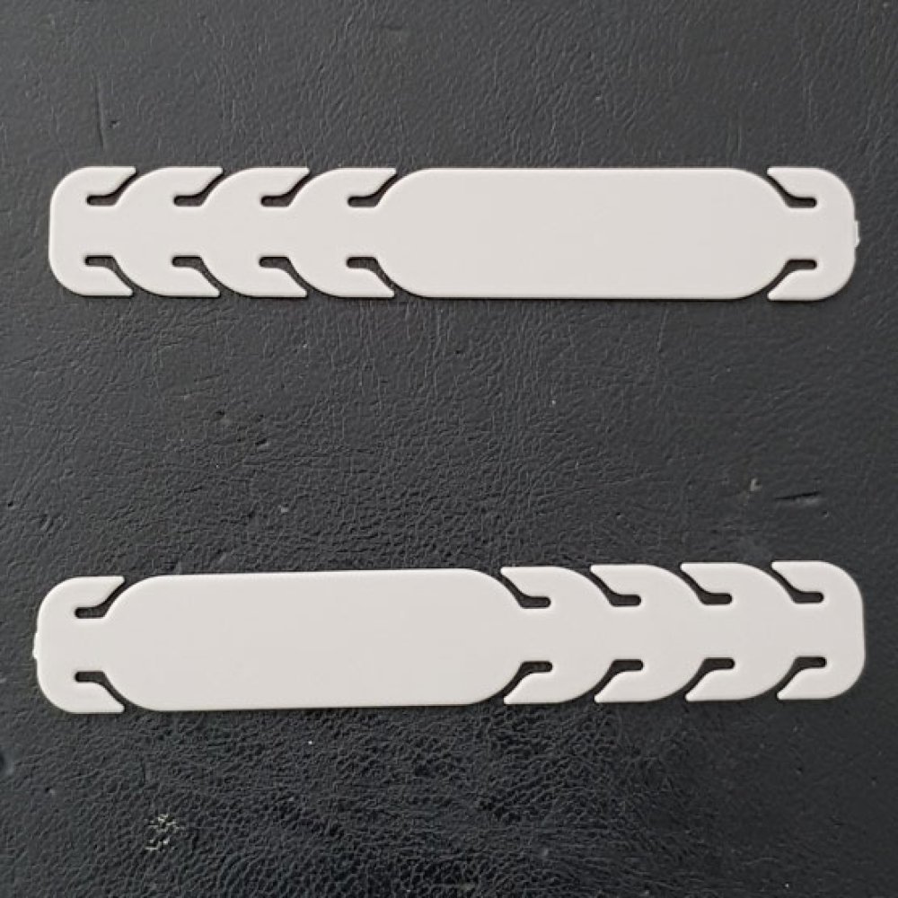 Elastische band Verstelbare oorbeschermer voor masker N°02 Grijs