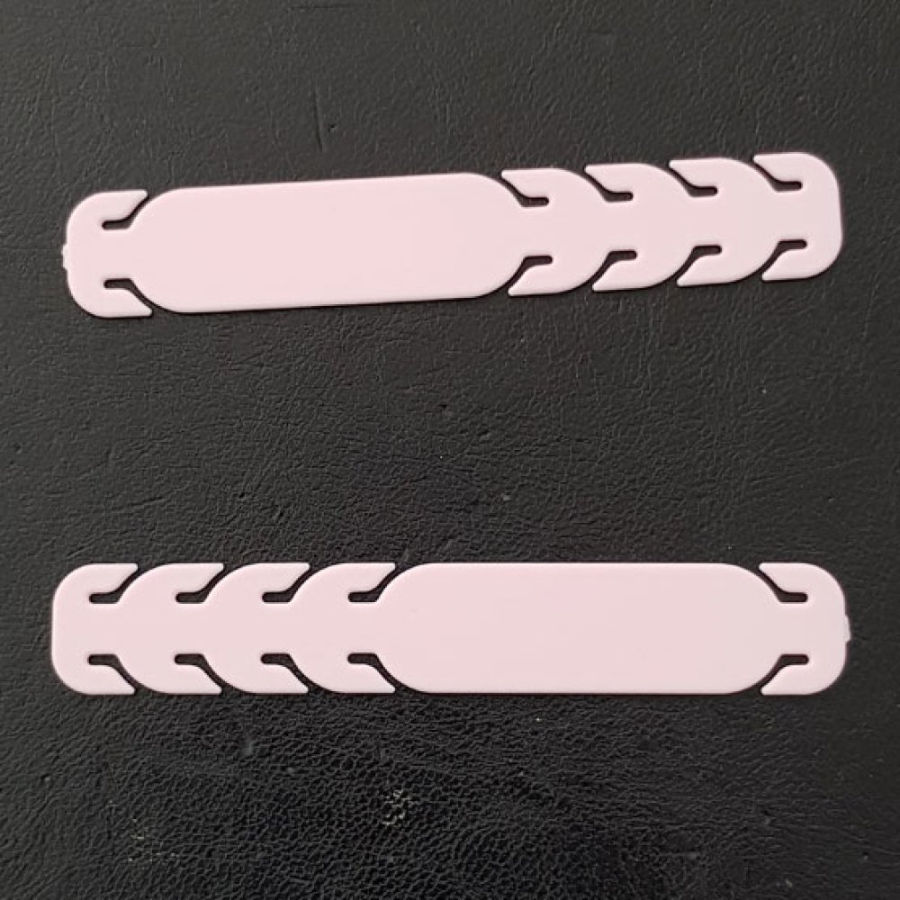 Elastische band Verstelbare oorbeschermer voor masker N°02 Roze