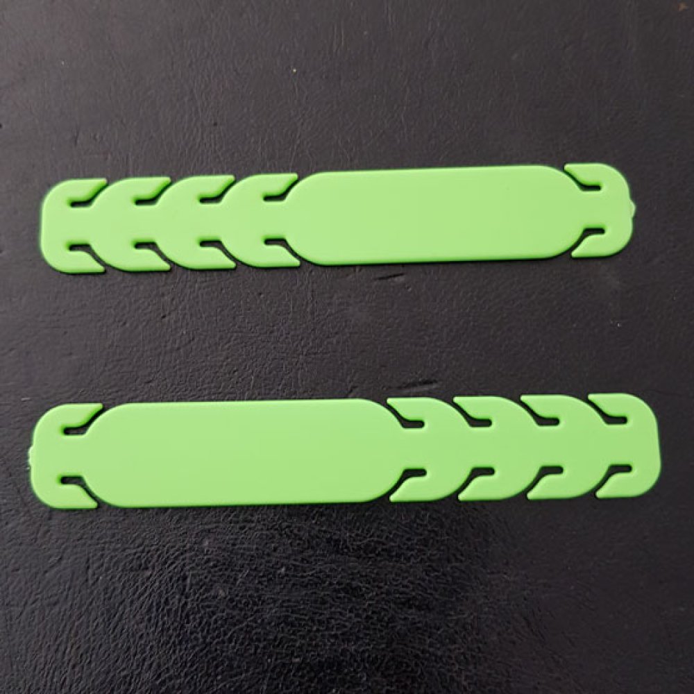 Elastische band Verstelbare oorbeschermer voor masker N°02 Groen