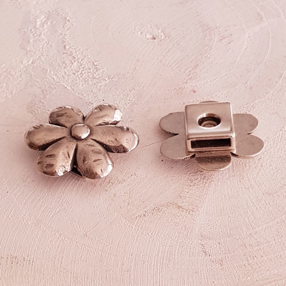 Zamac ring voor leer 10 mm N°01