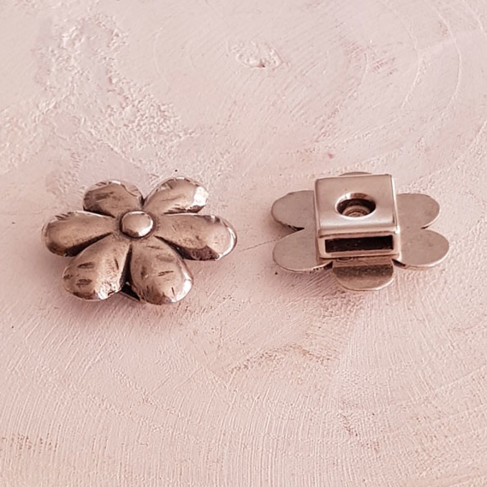 Zamac ring voor leer 10 mm N°01