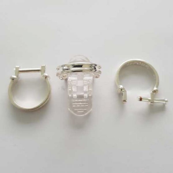 Bague pour perles europ&eacute;ennes &agrave; grand trou taille 8