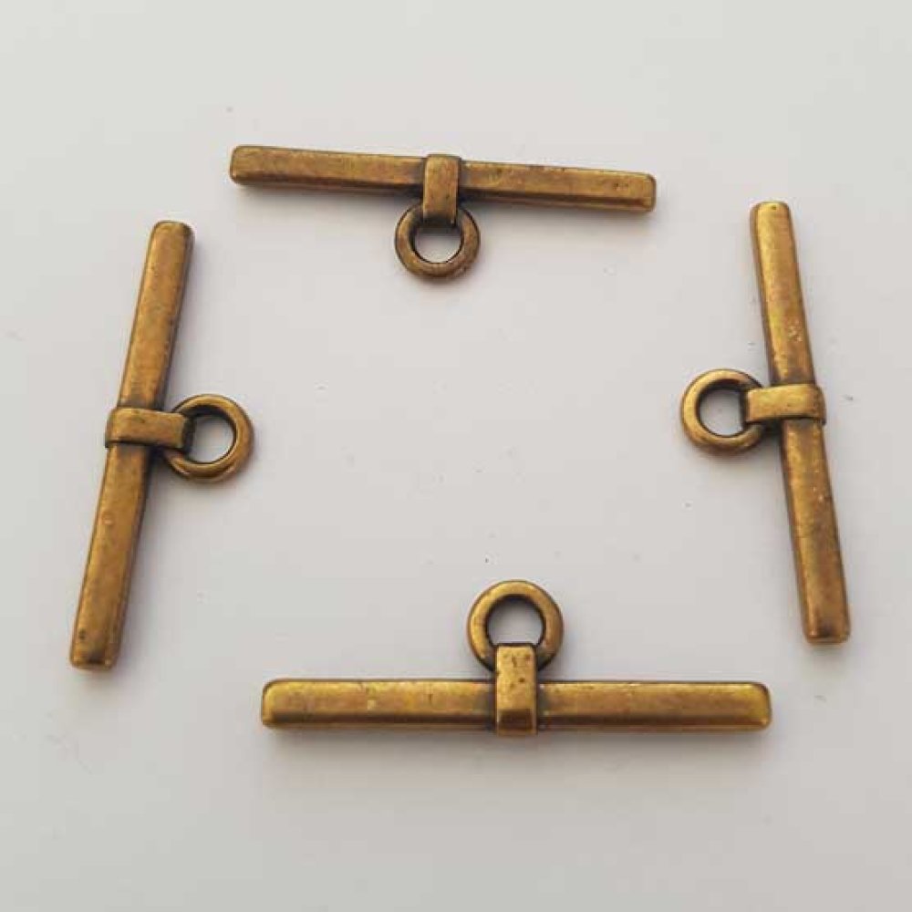 Staaf voor zilver metalen sluiting N°14 Brons