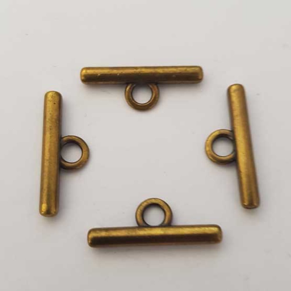 Staaf voor zilver metalen sluiting N°17 Brons