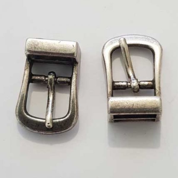 Boucle de ceinture Argent en Zamac N&deg;21 10mm