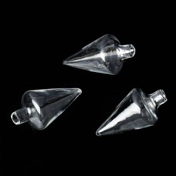 Glazen kogels kegel 02 van 37mm 5 stuks