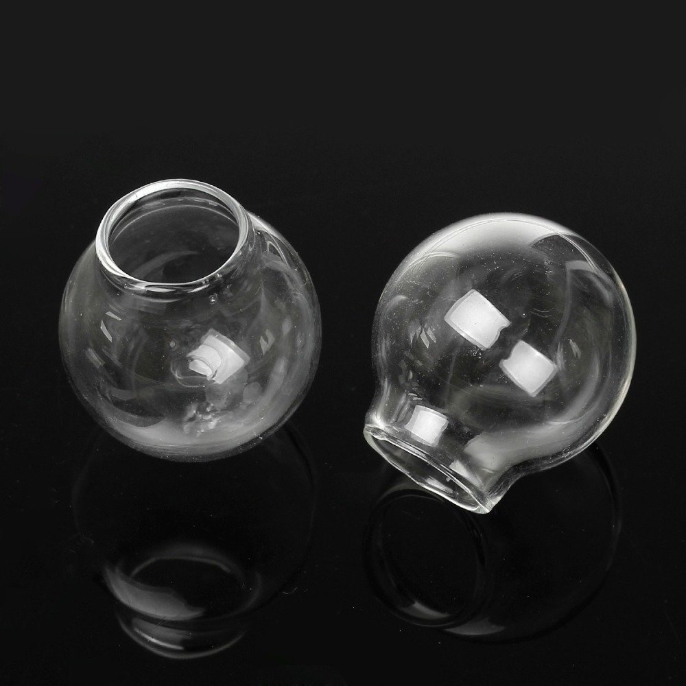 Glazen bollen bol 01 35 mm 5 stuks om te vullen