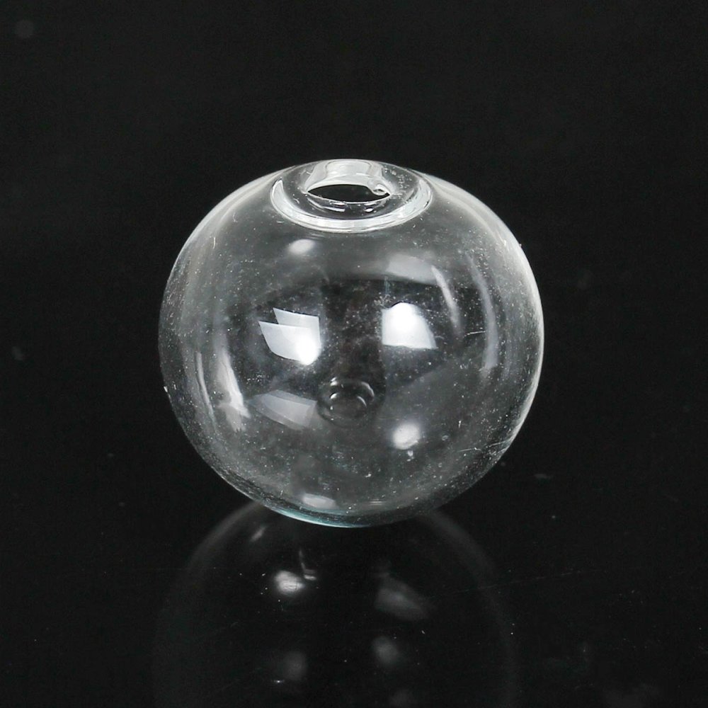 Glazen bollen rond 10mm 20 stuks om te vullen