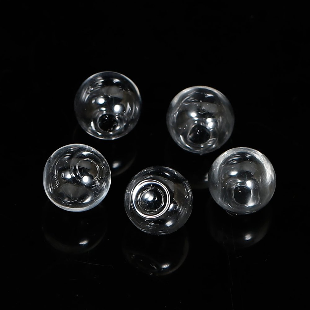 Glazen bollen rond 12mm 20 stuks om te vullen
