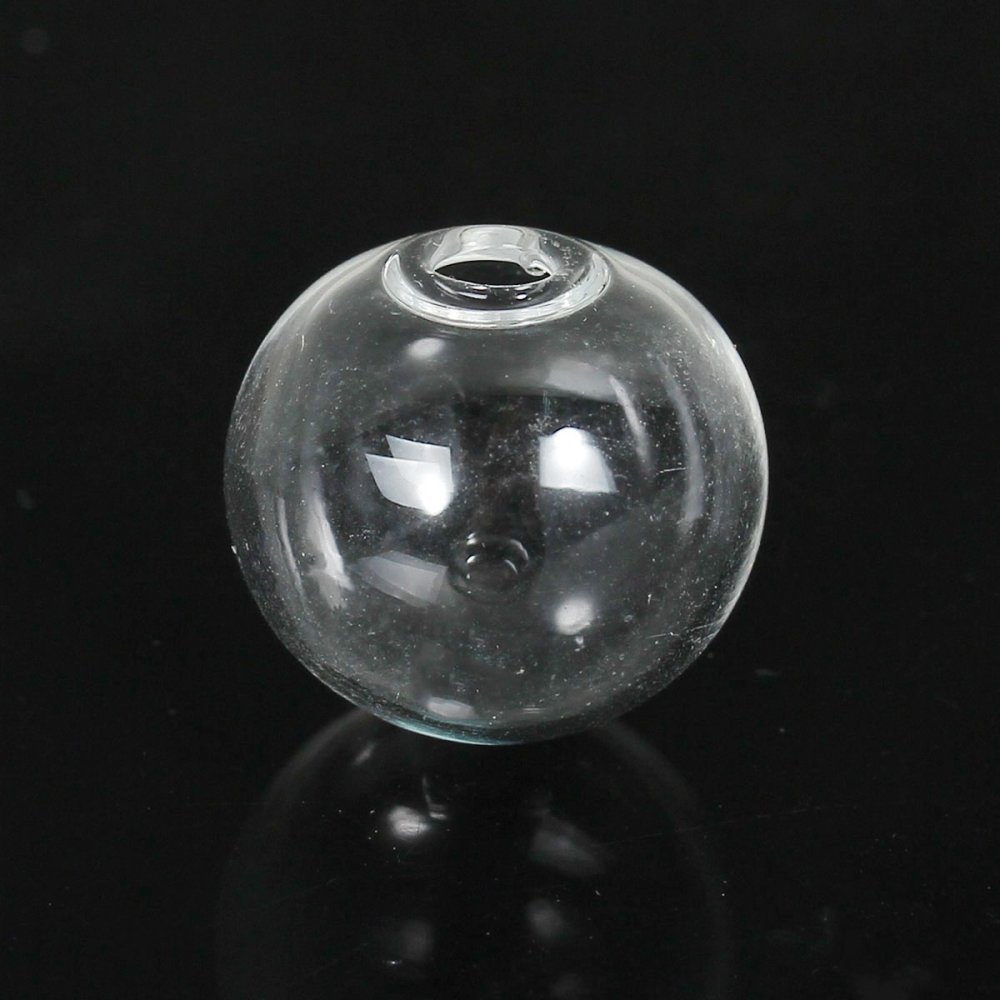 Glazen bollen rond 14mm 20 stuks om te vullen